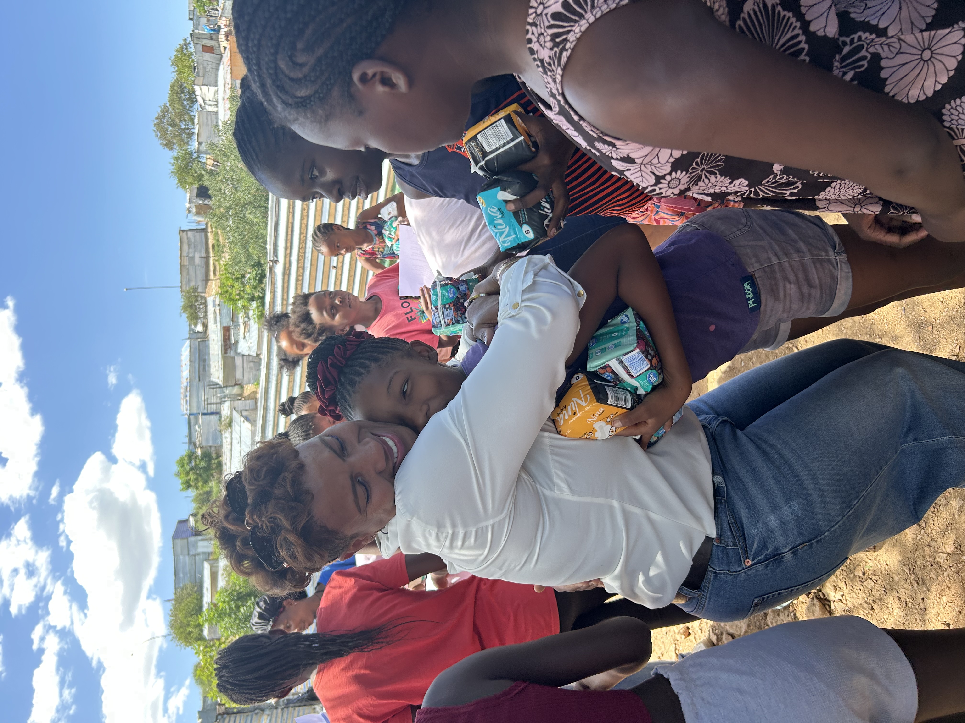 Junin Buys speaking at an event